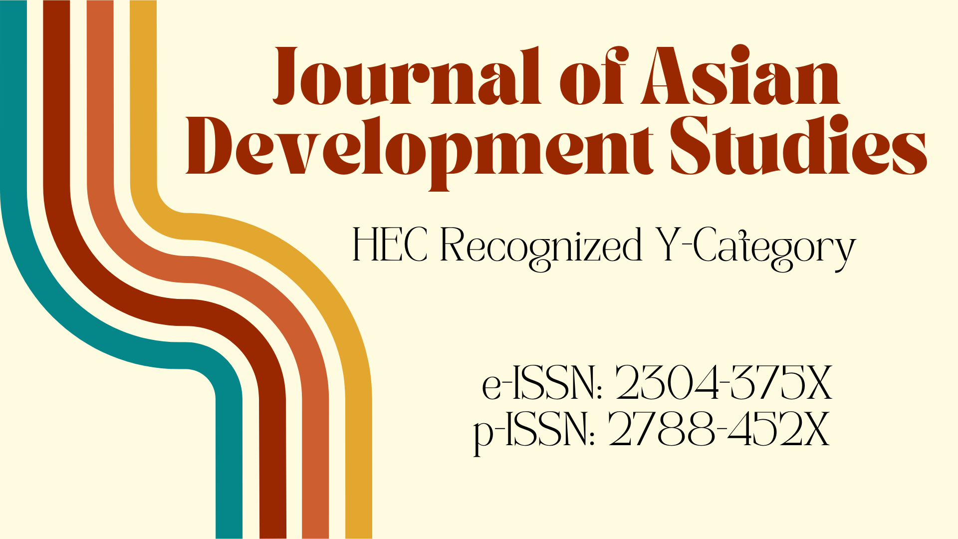 					View Vol. 14 No. 1 (2025): Journal of Asian Development Studies, Volume 14, Issue 1 (March 2025)
				